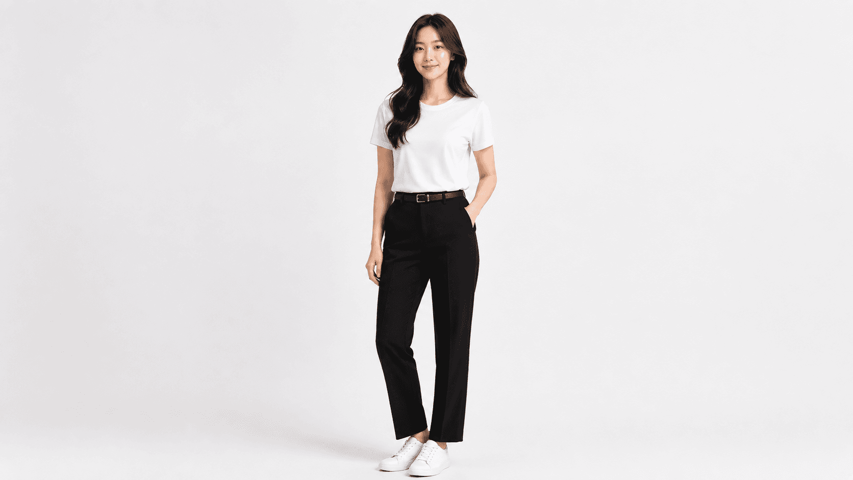 Client reference photo for AI try-on